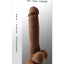 Selopa Natural Feel Dildo - Chocolate - 6.5in