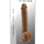 Selopa Natural Feel Flexskin Dildo - Chocolate - 7in