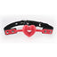 Sex and Mischief Amor Ball Gag - Black/Red