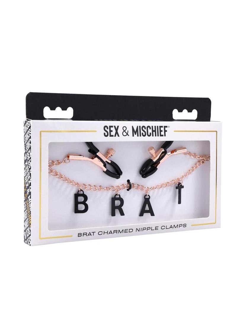 Sex and Mischief Brat Charm Nipple Clamp