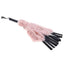 Sex and Mischief Brat Faux Fur Flogger - Black/Rose Gold