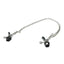 Sex and Mischief Chained Nipple Clamps - Black/Silver