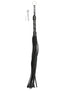 Sex and Mischief Jeweled Flogger - Black