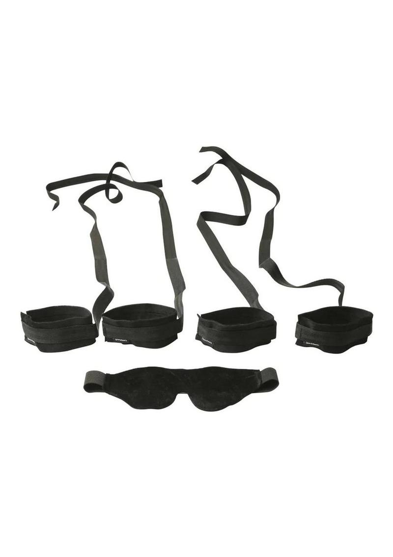 Sex and Mischief Our First Bondage Kit - Black