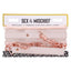 Sex and Mischief Peaches N Creame Fur Collar Andamp; Leash - Ivory/Rose Gold