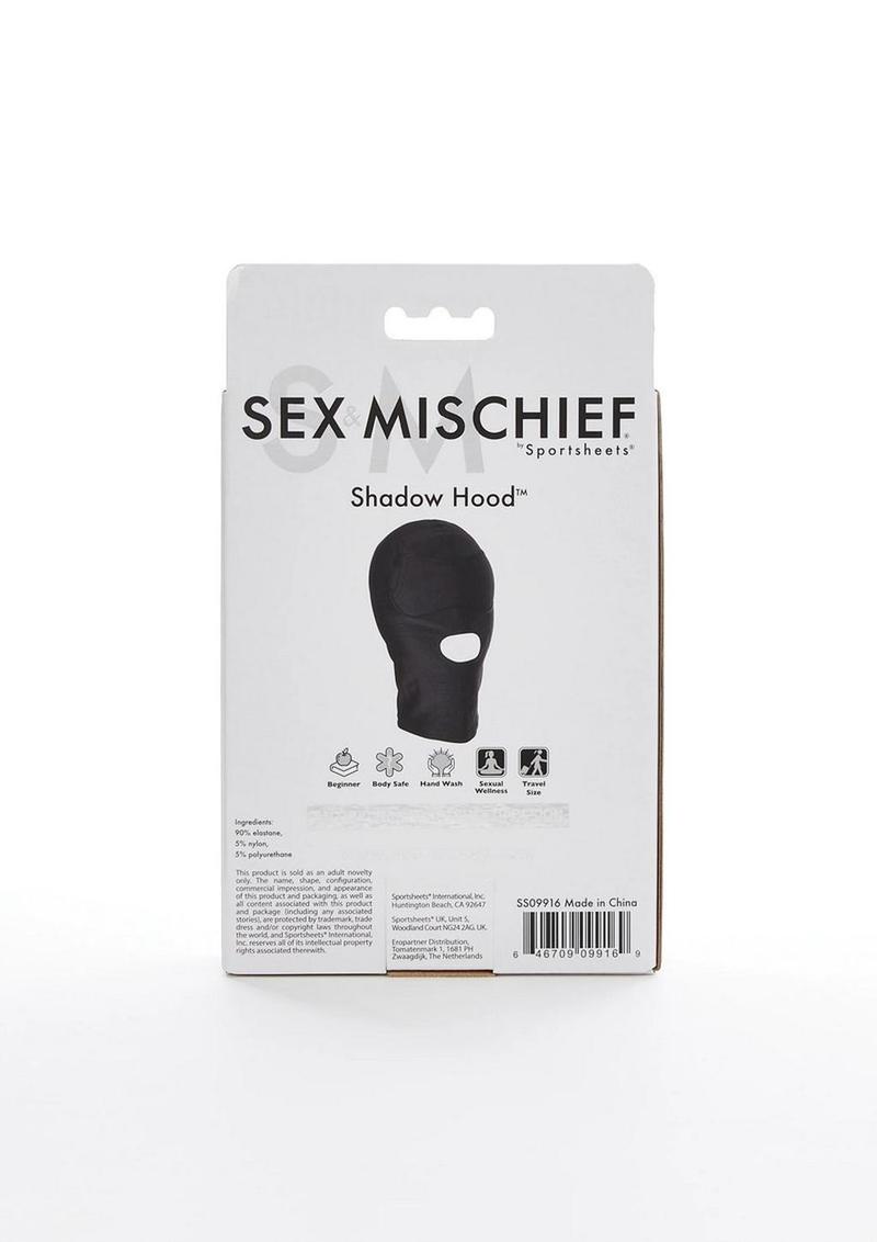 Sex and Mischief Shadow Full Hood - Black