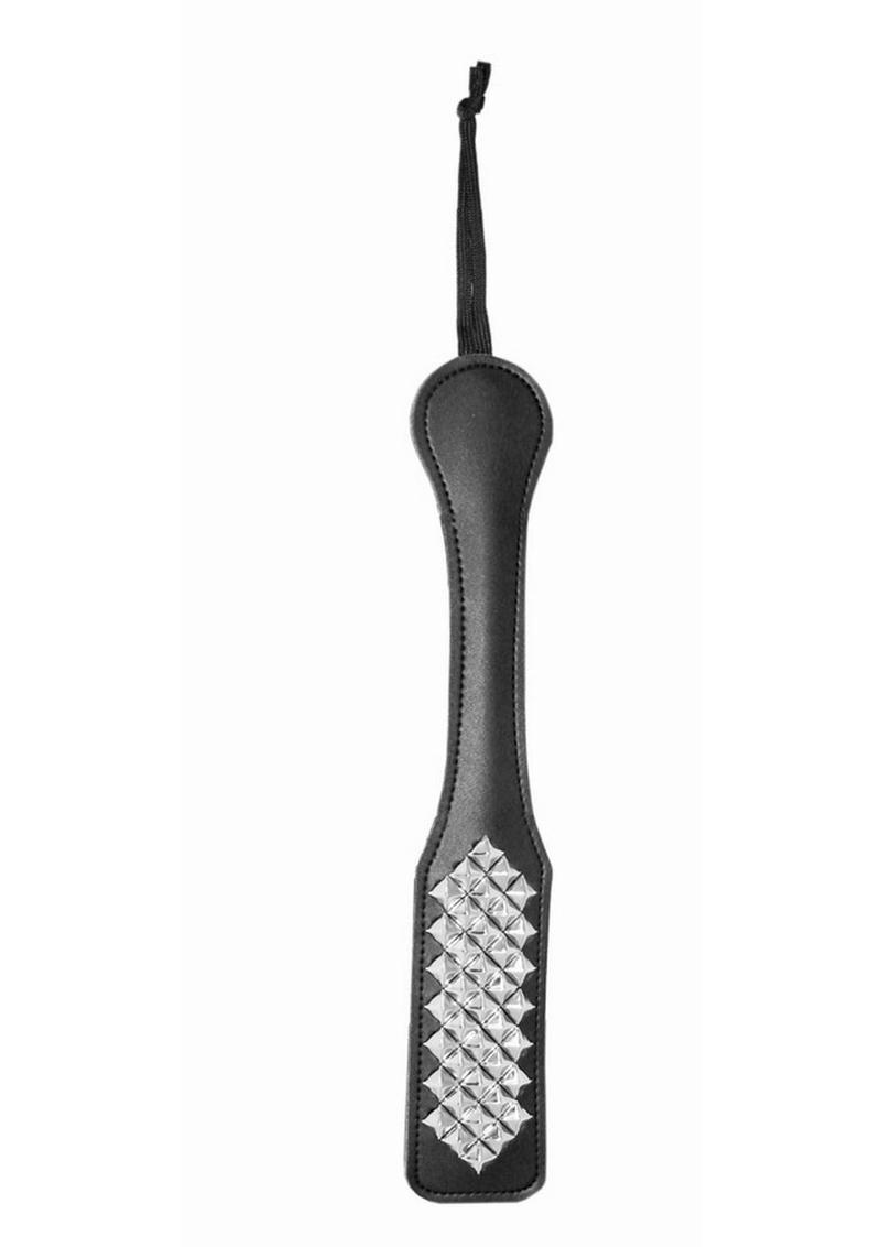 Sex and Mischief Studded Paddle - Black - 12.5in