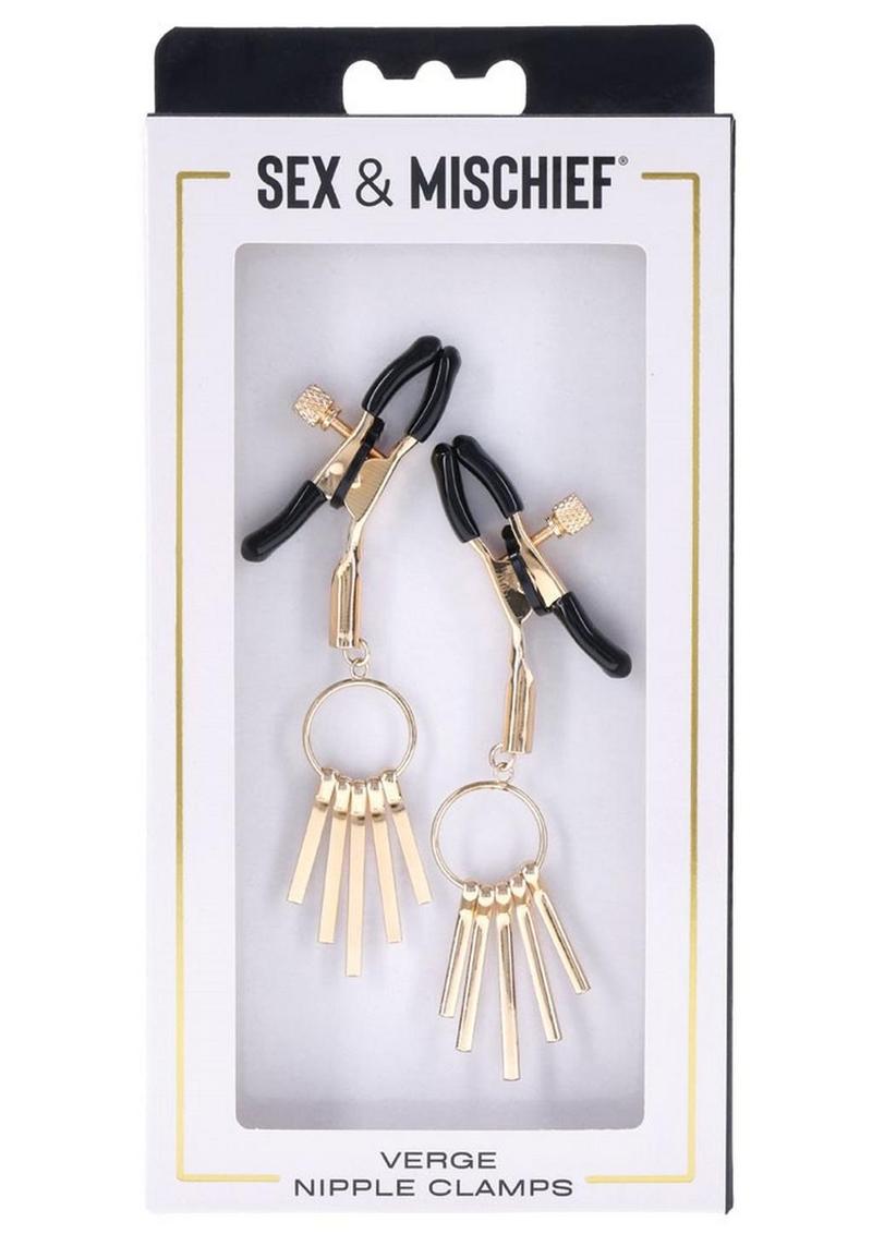 Sex and Mischief Verge Nipple Clamps