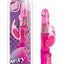 Sexy Things Romping Beaded Rabbit Vibrator - Fuchsia/Pink