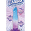 Shades G-Spot Dildo with Suction Cup - Blue/Purple - 6.25in