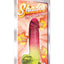 Shades Gradient Dildo - Pink/Yellow - 8in