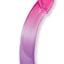 Shades Smoothie Dildo with Suction Cup - Purple - 8.25in