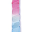 Shades Swirl Dildo with Suction Cup - Blue/Pink - 7.5in