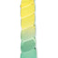 Shades Swirl Dildo with Suction Cup - Green/Mint Green/Yellow - 7.5in