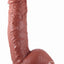 Shane Diesel Big Black and Realistic Dildo with Balls - Chocolate - 10in