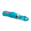 Shane's World Jack Rabbit Beaded Vibrator - Blue