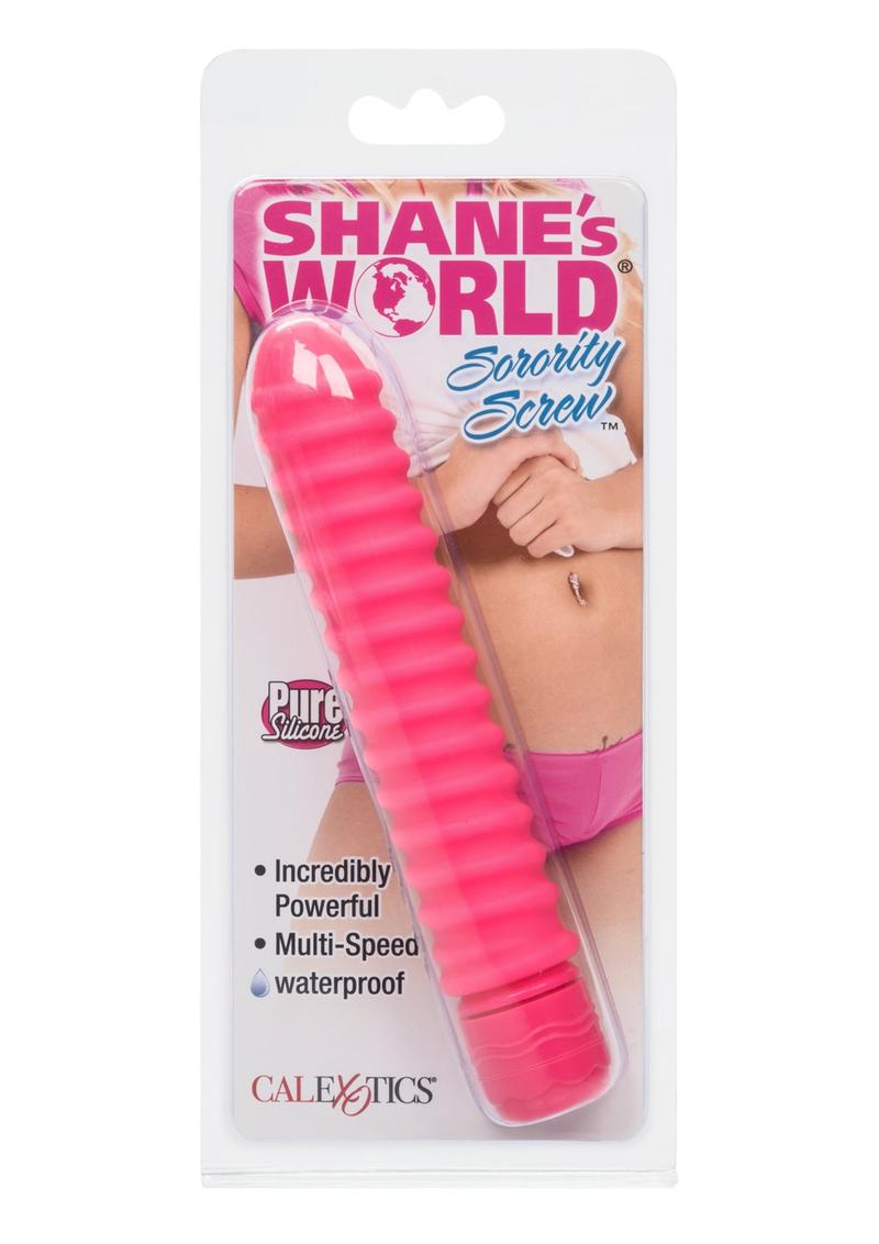 Shane's World Sorority Screw Silicone Vibrator
