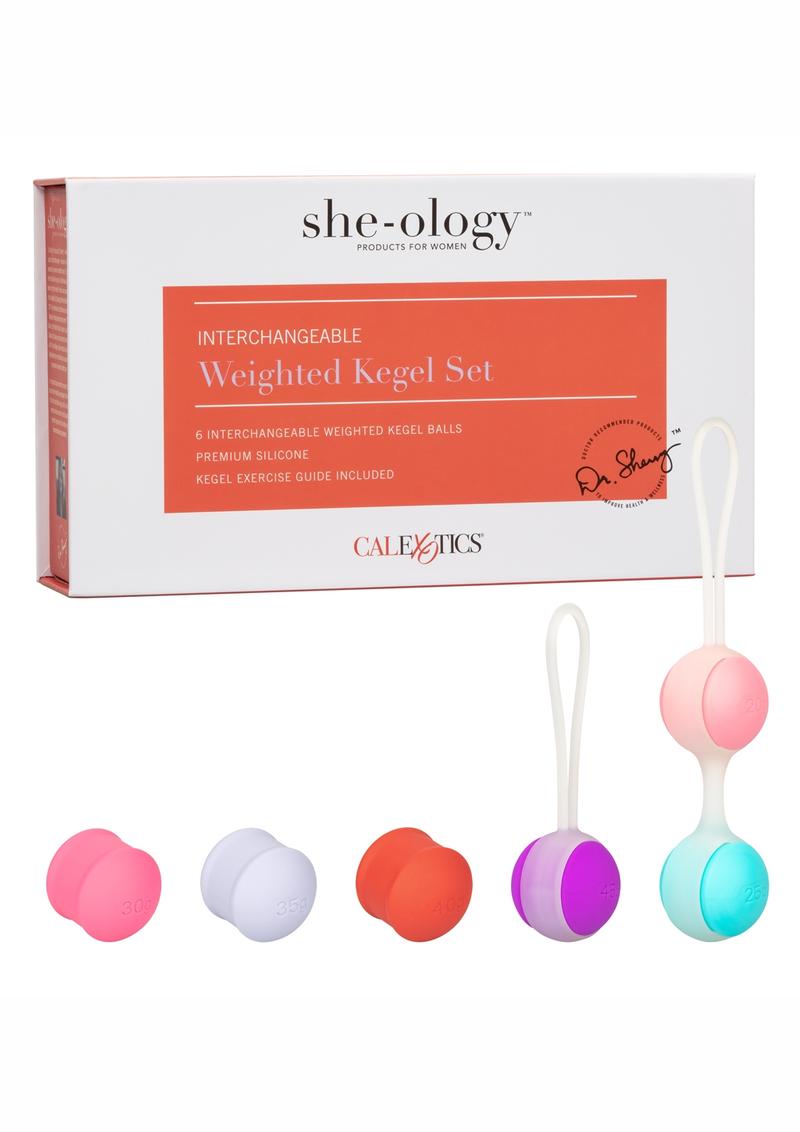 She-Ology Interchangeable Weight Kegel