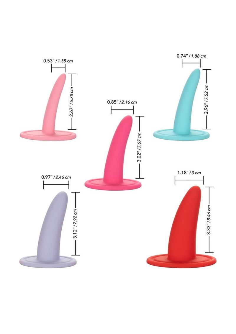She-Ology Silicone Wearable Vaginal Dilator - 5 Per Set