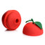Shegasm 6x Forbidden Apple Rechargeable Silicone Clit Stimulator - Red
