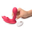 Shegasm Butterfy Tease Rechargeable Silicone 10x Clitoral Suction Stimulator with Remote Control