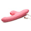 Shegasm Candy-Thrust Rechargeable Silicone Thrusting and Sucking Rabbit Vibrator