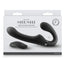 Shi/Shi Midnight Rider Rechargeable Silicone Dual End Strapless Strap-On - Black