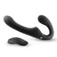 Shi/Shi Midnight Rider Rechargeable Silicone Dual End Strapless Strap-On - Black