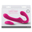 Shi/Shi Midnight Rider Rechargeable Silicone Dual End Strapless Strap-On - Pink