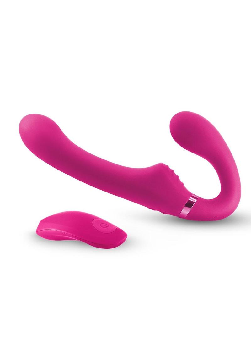 Shi/Shi Midnight Rider Rechargeable Silicone Dual End Strapless Strap-On