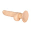 Shower Stud Super Stud Vibrating Dildo - Vanilla/White