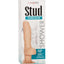 Shower Stud Super Stud Vibrating Dildo - Vanilla/White