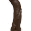 Signature Cocks Black Thunder Dildo - Chocolate - 12in