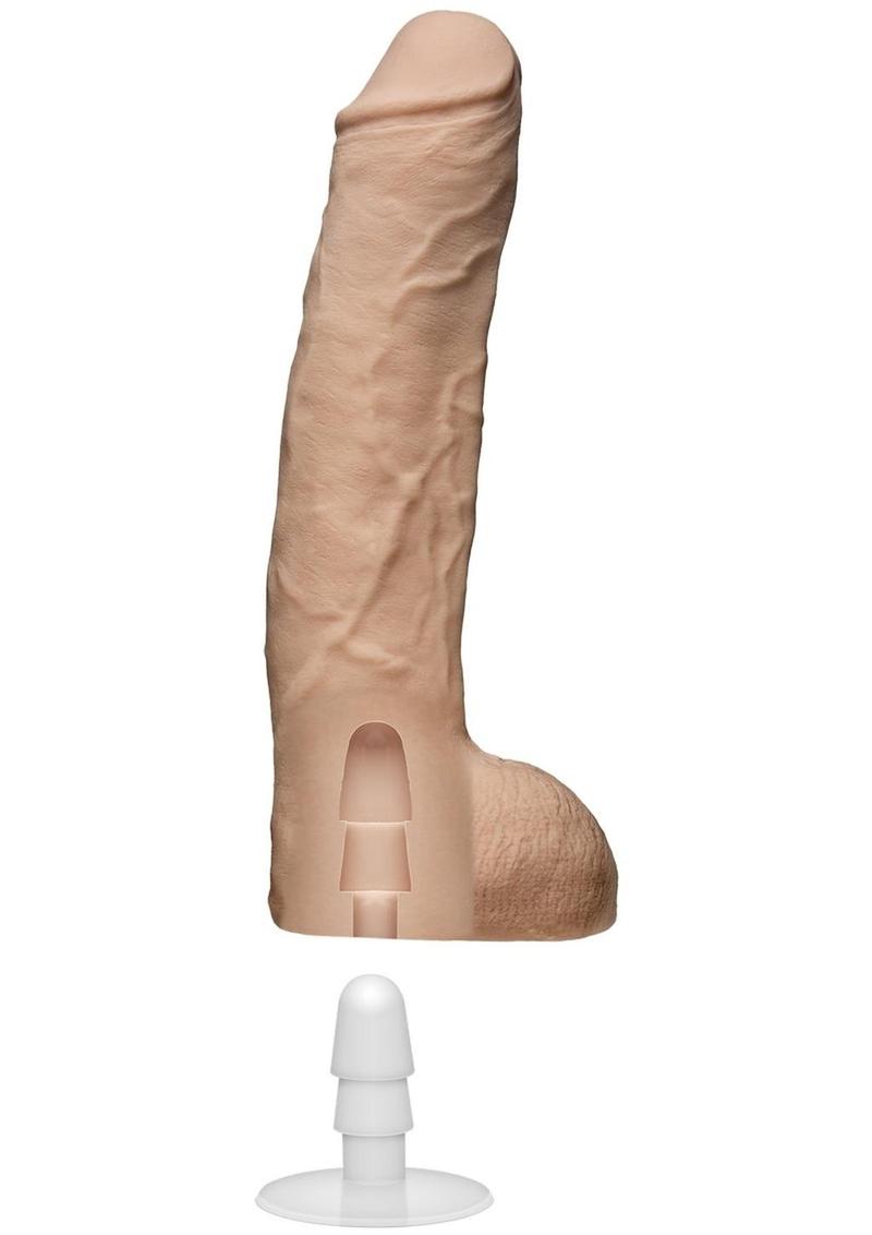 Signature Cocks John Holmes Dildo - Vanilla - 9.5in