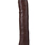 Signature Cocks Ultraskyn Hollywood Cash Dildo with Removable Suction Cup - Chocolate - 11in