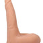 Signature Cocks Ultraskyn Lucas Frost Dildo with Removable Suction Cup - Vanilla - 7in