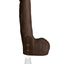 Signature Cocks Ultraskyn Rob Piper Dildo - Chocolate - 10.5in