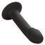Silicone Curved Anal Stud - Black