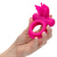 Silicone Rechargeable Dual Butterfly Couples Ring