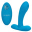 Silicone Remote Pulsing Pleaser Rechargeable Vibrator with Remote Control - Blue