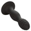 Silicone Ribbed Anal Stud