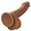 Silicone Studs Dual Density with Suction Cup Base - Chocolate - 6.25in