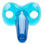 Silicone Tee Probe Butt Plug - Blue