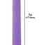 Simple and True Eezy Pleezy Vibrator - Purple - 7in