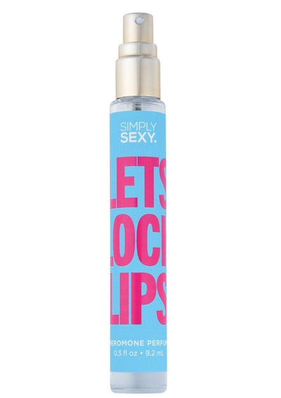 Simply Sexy Pheromone Perfume Let's Lock Lips Spray - 0.3oz
