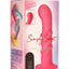 Simply Sweet 21x Vibrating Ribbed Rechargeable Silicone Dildo with Remote