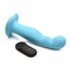 Simply Sweet 21x Vibrating Thick Rechargeable Silicone Dildo with Remote