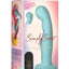 Simply Sweet 21x Vibrating Thick Rechargeable Silicone Dildo with Remote