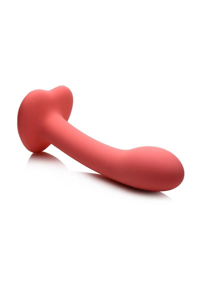 Simply Sweet G-Spot Silicone Dildo - Pink