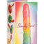 Simply Sweet Swirl Silicone Rainbow Dildo - Multicolor